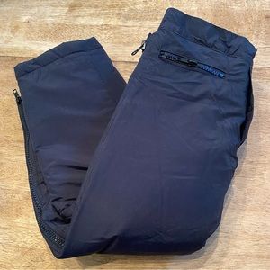 Vintage JCPenney Youth Size 5 100%‎ Nylon Black Snow Pants